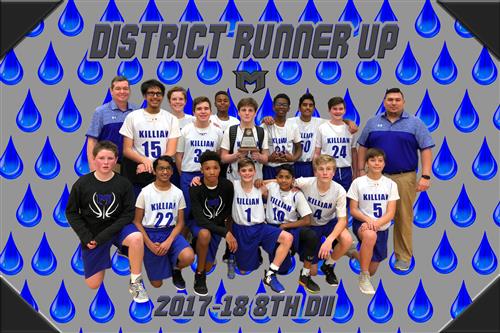 2017-18 8th D2 District Runner Up 2017-18 8th D2 District Runner Up